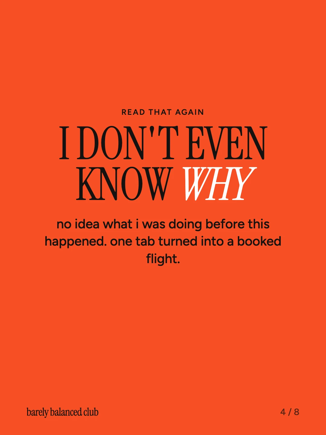 Traffic Engine carousel slide 4 of 8: A story pattern interrupt